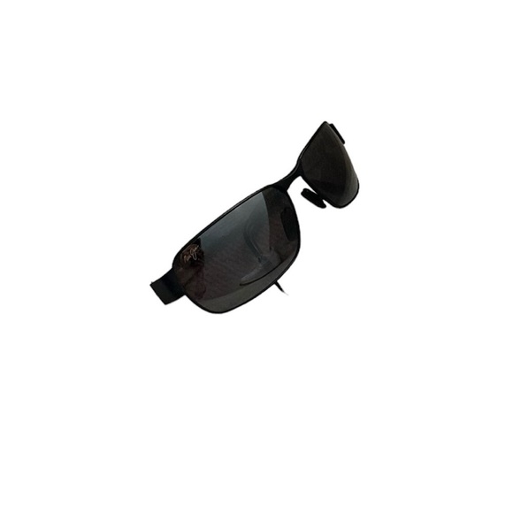 Maui Jim Unisex Black Coral Polarized Rectangular Sunglasses - Picture 2 of 7